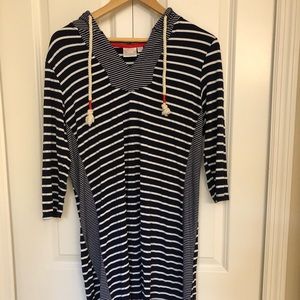 Beach Break Long Sleeve Hooded Beach Cover Up